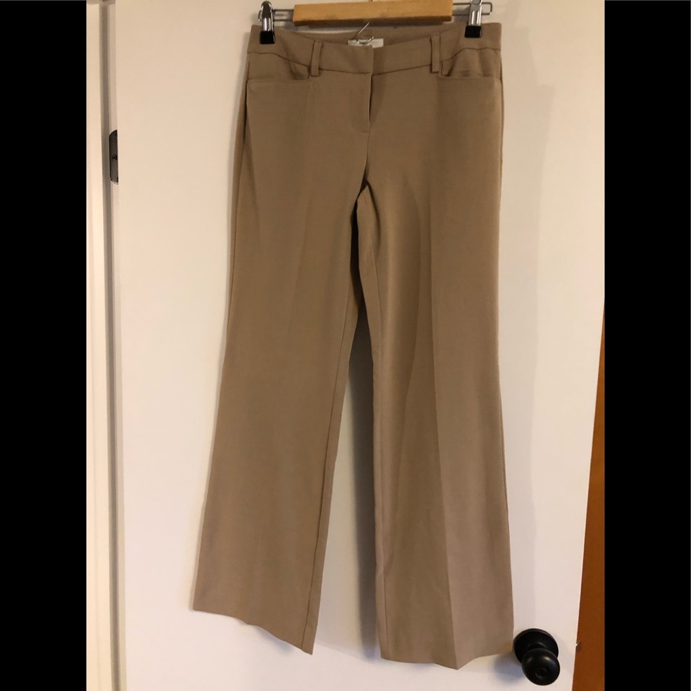 NY&Co tan pants 2 petite